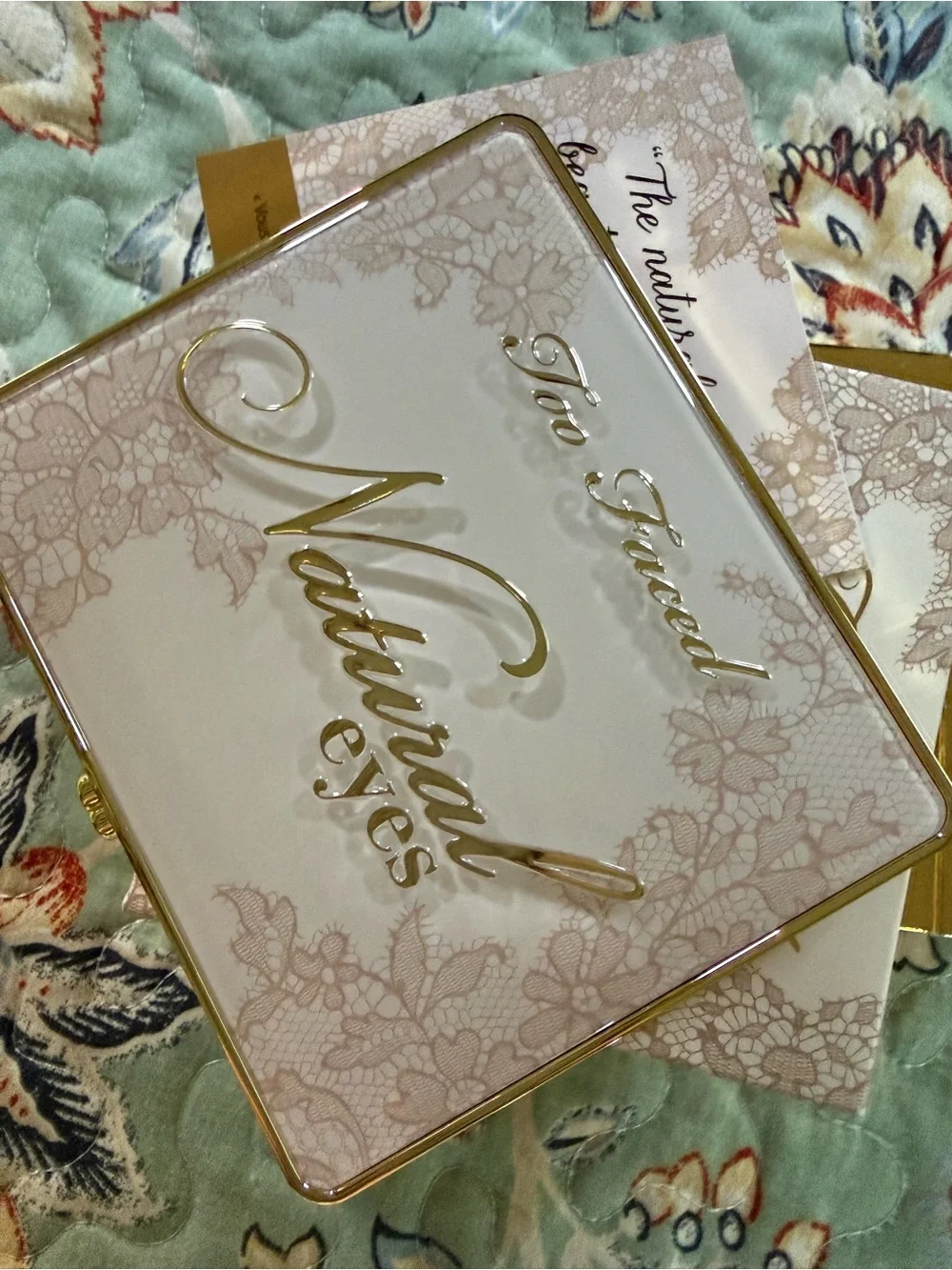 Too Faced Neutral Eyes Shadow Palette - 9 eyeshadows. Limited Edition